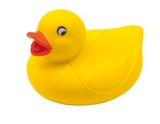 Antistress Ente gelb, diese Anti Stress Ente können wir mit Ihrer Werbung günstig bedrucken
